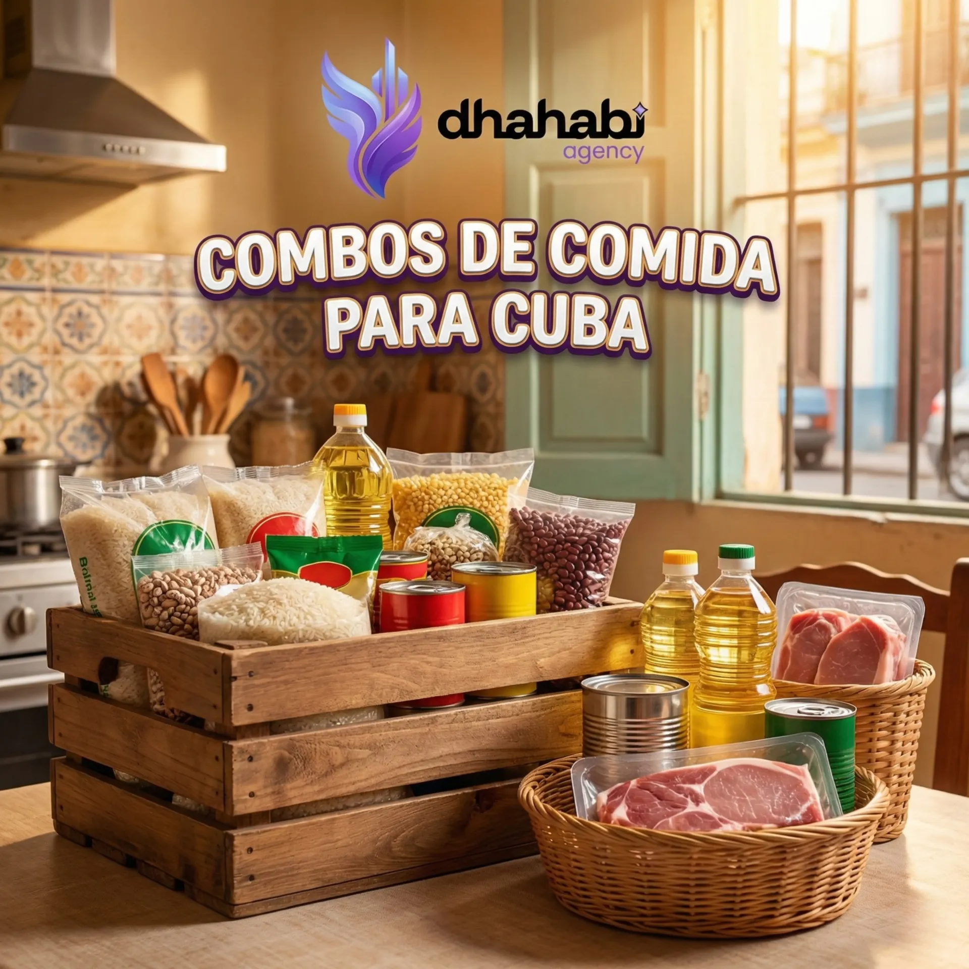 Combo de Comida para Cuba