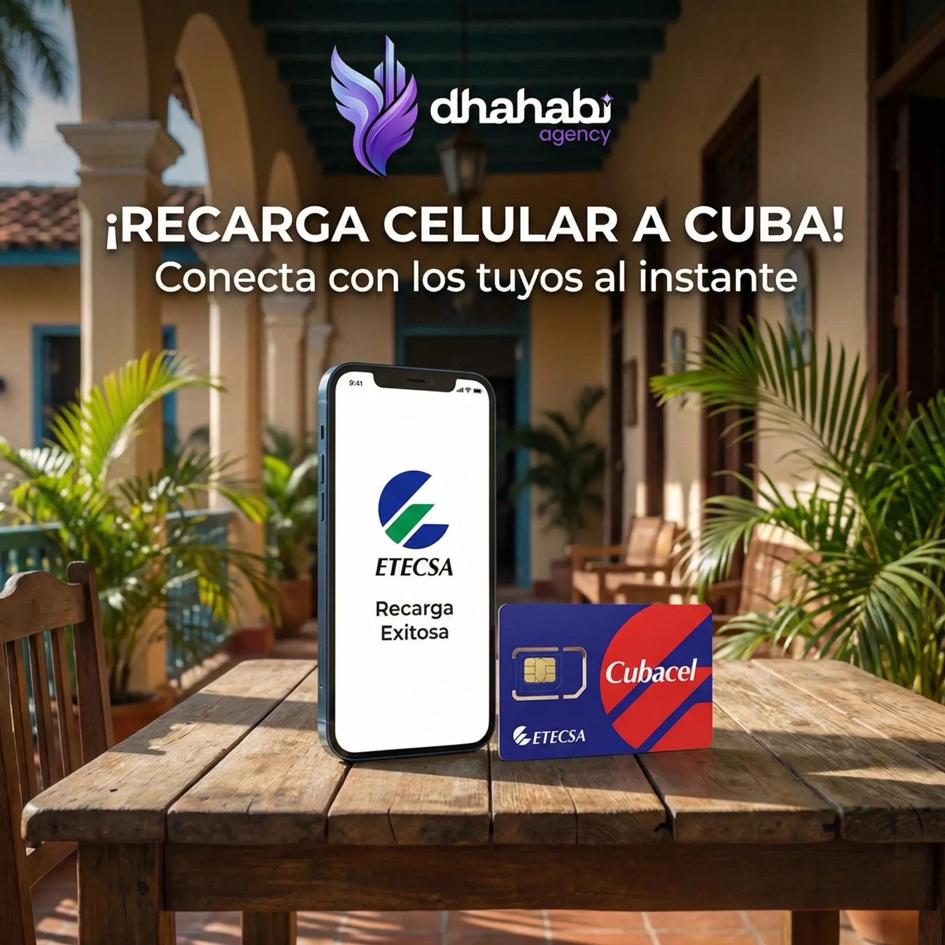 Recarga Celular hacia Cuba