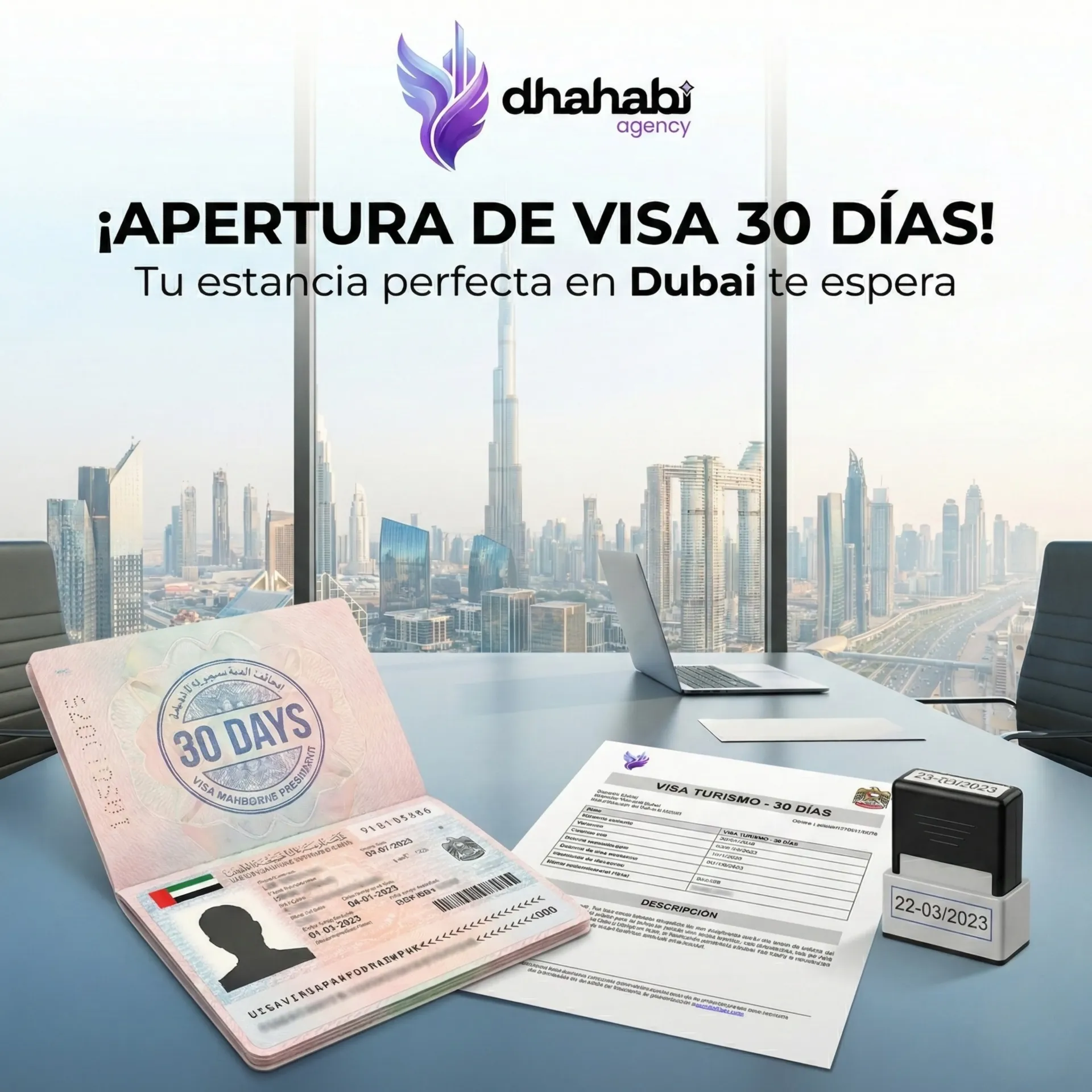Visa a Dubai de 30 días